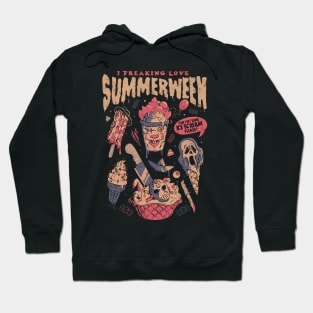 Summerween - Funny Goth Horror Movies Halloween Gift Hoodie